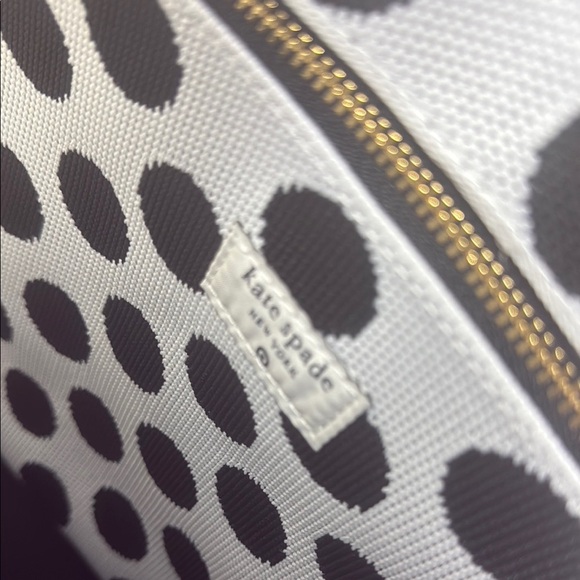 Kate Spade knit color block Black and White Tote Bag NWT - Picture 14 of 14